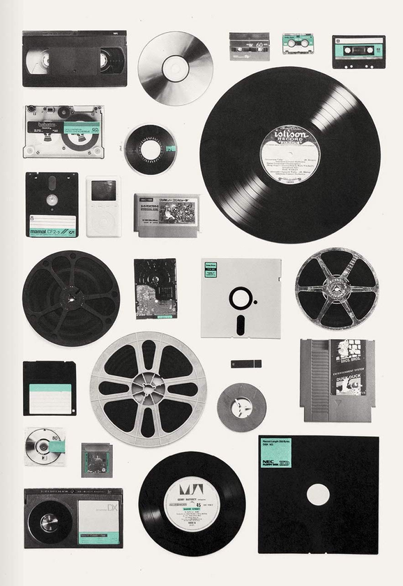 Бумажная книга «Vintage Recordings and Data A5 Journal» - фото №1