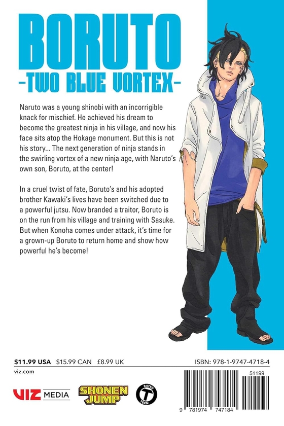 Книга «Boruto: Two Blue Vortex. Volume 1» – Масаси Кисимото