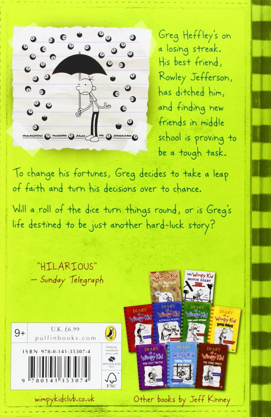 Бумажная книга «Diary of a Wimpy Kid: Hard Luck», автор Джефф Кинни - фото №1
