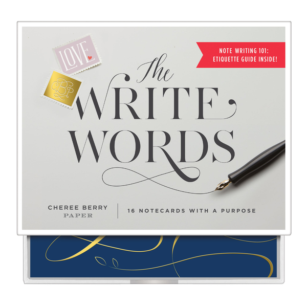 Бумажная книга «Cheree Berry The Write Words Greeting Assortment With Booklet» - фото №1