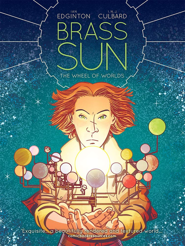 Бумажная книга «Brass Sun. The Wheel of Worlds», автор Ян Эдгинтон - фото №1