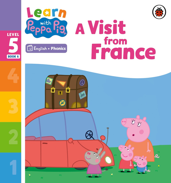Бумажная книга «Learn with Peppa Phonics Level 5 Book 6. A Visit from France» - фото №1