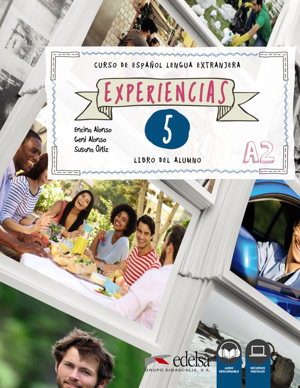Паперова книга «Experiencias 5. Libro del alumno», авторів Енсіна Алонсо, Гені Алонсо, Сусана Ортіс - фото №1