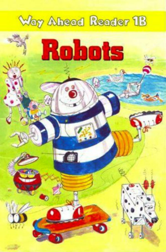 Бумажная книга «Way Ahead Readers 1b Robots Reader», автор Кит Гейнс - фото №1