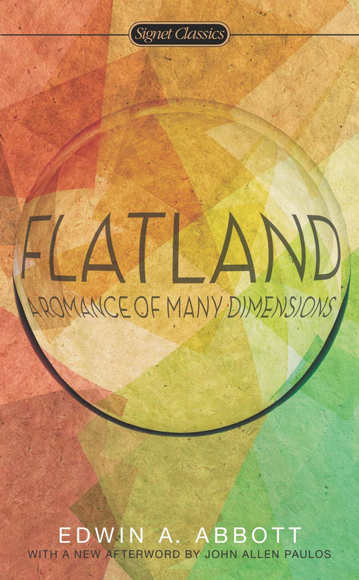 Паперова книга «Flatland. A Romance of Many Dimensions», автор Едвін Ебботт - фото №1