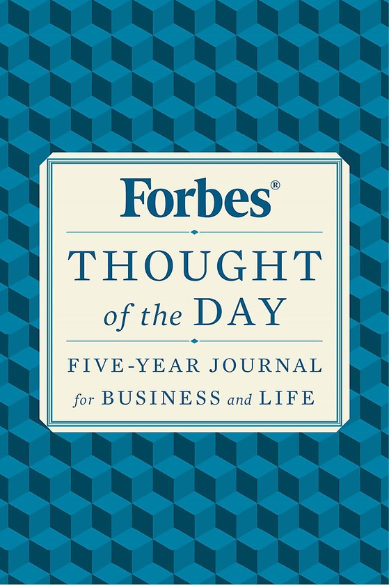 Паперова книга «Forbes Thought of The Day : Five-Year Journal for Business and Life» - фото №1