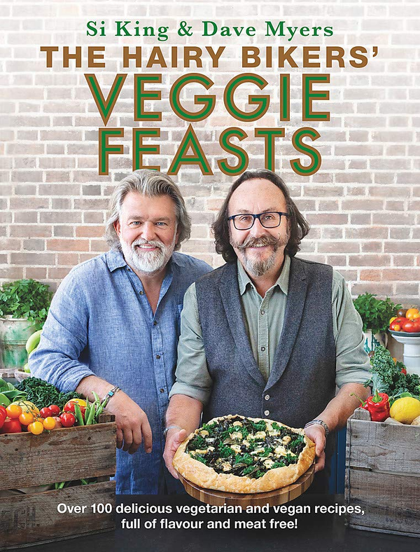 Паперова книга «The Hairy Bikers’ Veggie Feasts», авторів Девід Майерс, Сі Кінг - фото №1
