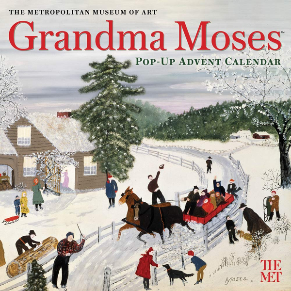 Паперова книга «Grandma Moses Pop-up Advent Calendar» - фото №1