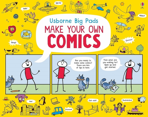 Паперова книга «Make Your Own Comics», автор Луї Стовелл - фото №1