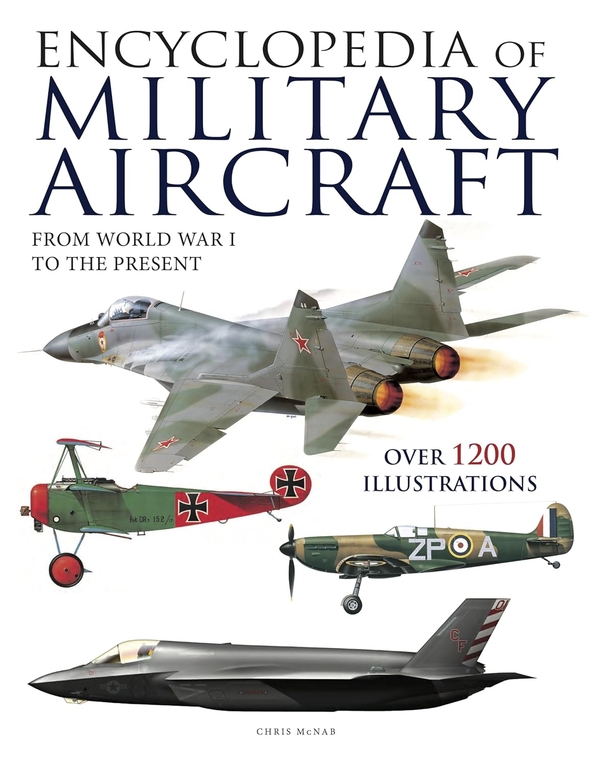 Паперова книга «Encyclopedia of Military Aircraft» - фото №1