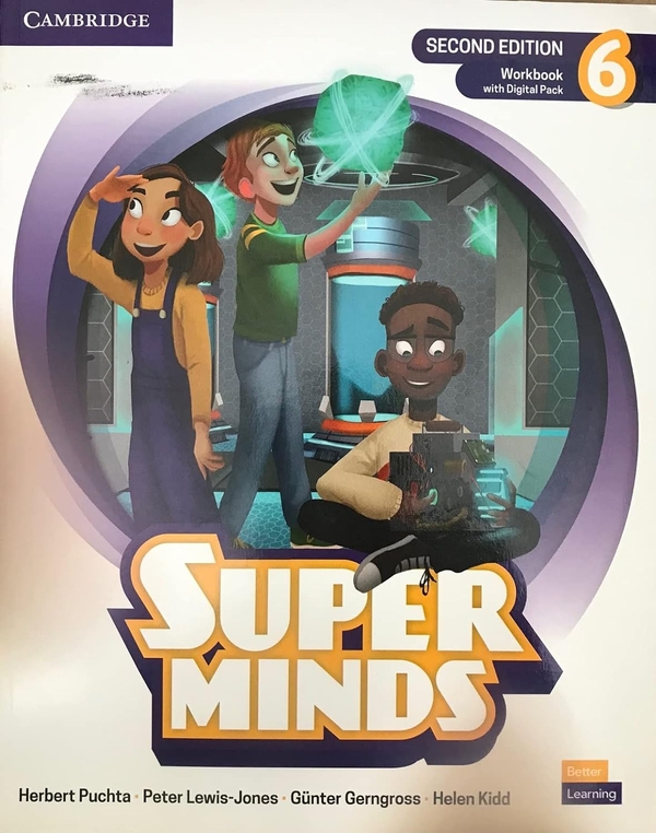 [object Object] «Super Minds. Level 6. Workbook with Digital Pack (British English)», авторів Герберт Пухта, Пітер Льюїс-Джонс, Гюнтер Гернгросс, Гелен Кідд - фото №1