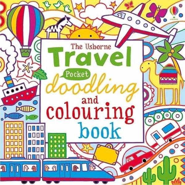 [object Object] «Travel Pocket Doodling and Colouring book», авторов Джеймс Маклейн, Люси Боумэн - фото №1