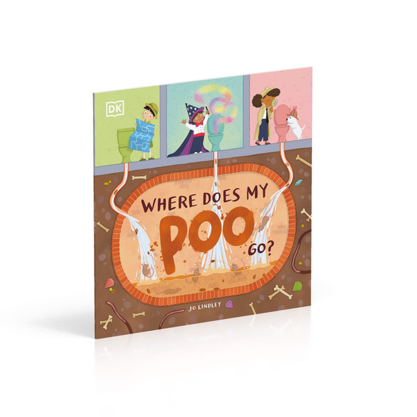 Бумажная книга «Where Does My Poo Go?», автор Джо Линдли - фото №1