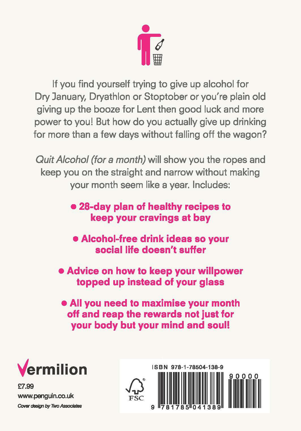 Бумажная книга «Quit Alcohol (For a Month)», автор Хелен Фостер - фото №1