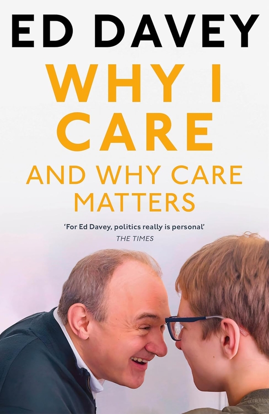 Бумажная книга «Why I Care: And Why Care Matters», автор Сэр Эд Дэйви - фото №1
