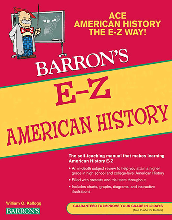 Паперова книга « E-Z American History», автор Уільям О. Келлог - фото №1