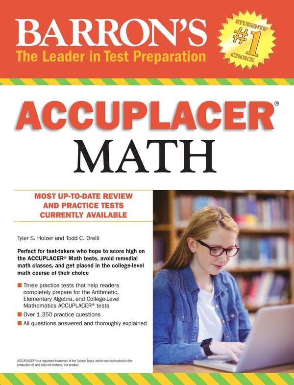 Бумажная книга «Accuplacer Math», автор Тайлер Хольцер - фото №1