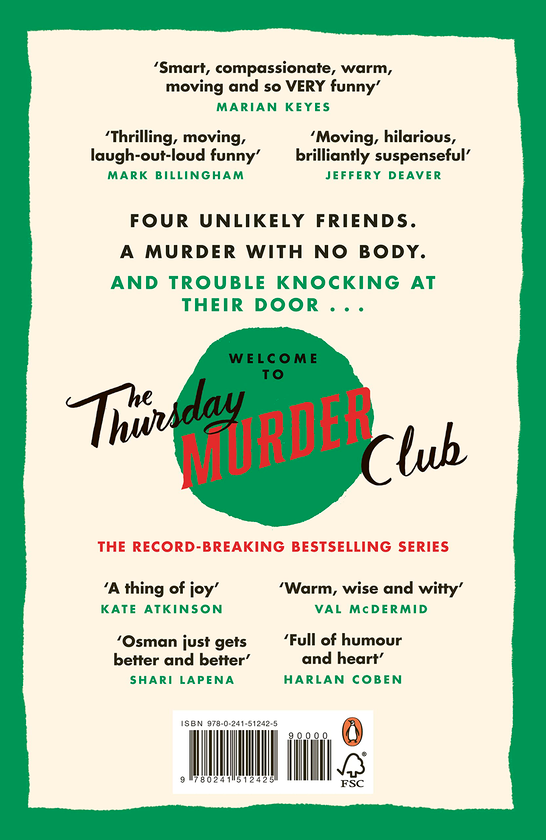 Паперова книга «Thursday Murder Club. Book 3. The Bullet That Missed», автор Річард Осман - фото №1