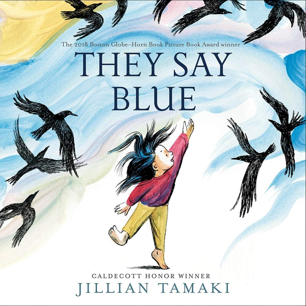 Бумажная книга «They Say Blue» - фото №1