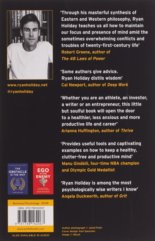 Бумажная книга «Stillness is the Key. An Ancient Strategy for Modern Life», автор Райан Холидей - фото №1
