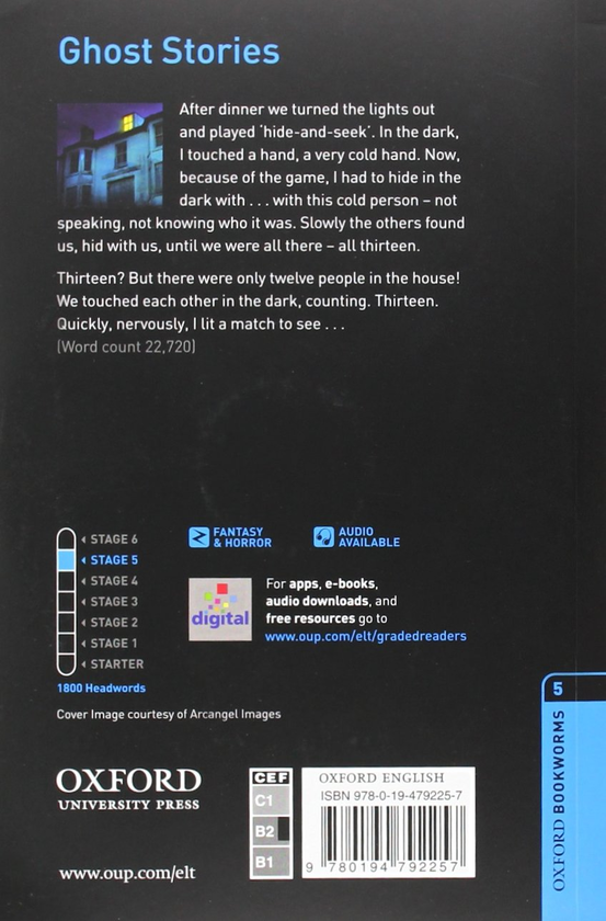 Паперова книга «Ghost Stories Audio CD Pack. Level 5», автор Розмері Бордер - фото №1
