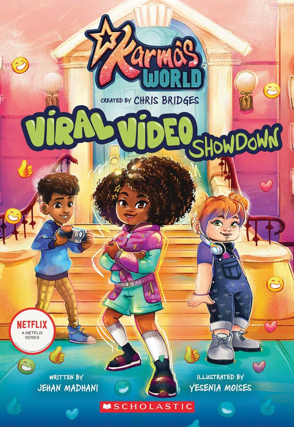 Паперова книга «Viral Video Showdown (Karma's World, 2)», автор Джехан Мадхані - фото №1
