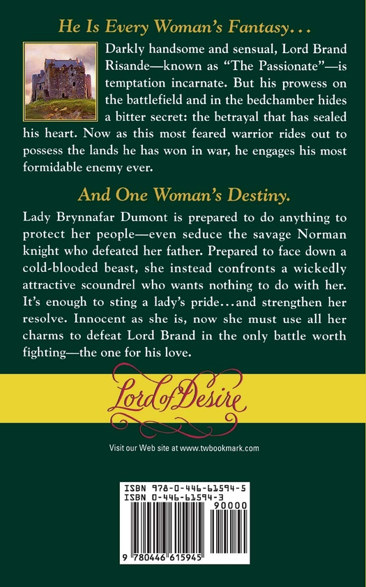 Бумажная книга «Lord of Desire», автор Паула Куинн - фото №1