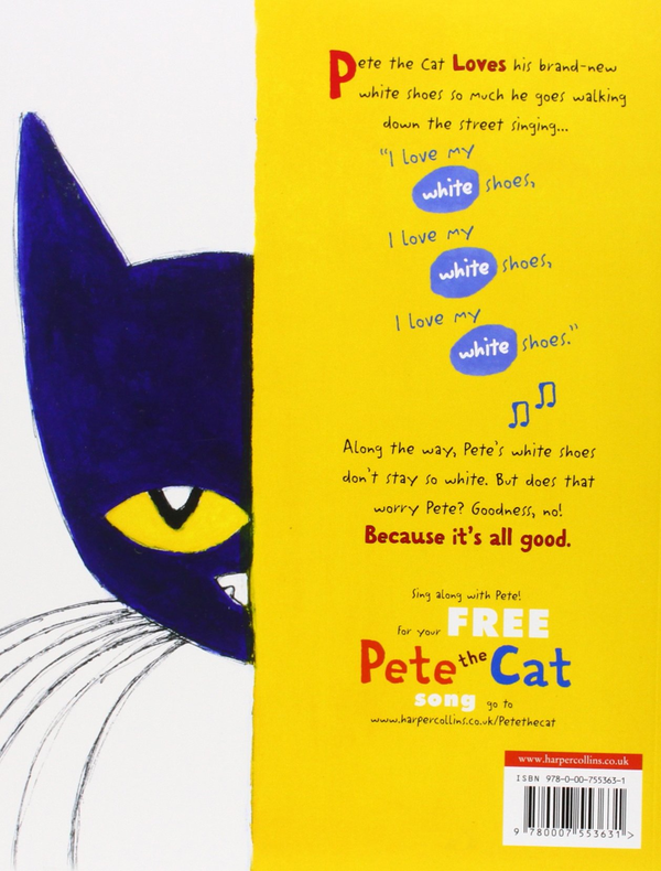 [object Object] «Pete the Cat I Love My White Shoes», автор Эрик Литвин - фото №2 - миниатюра