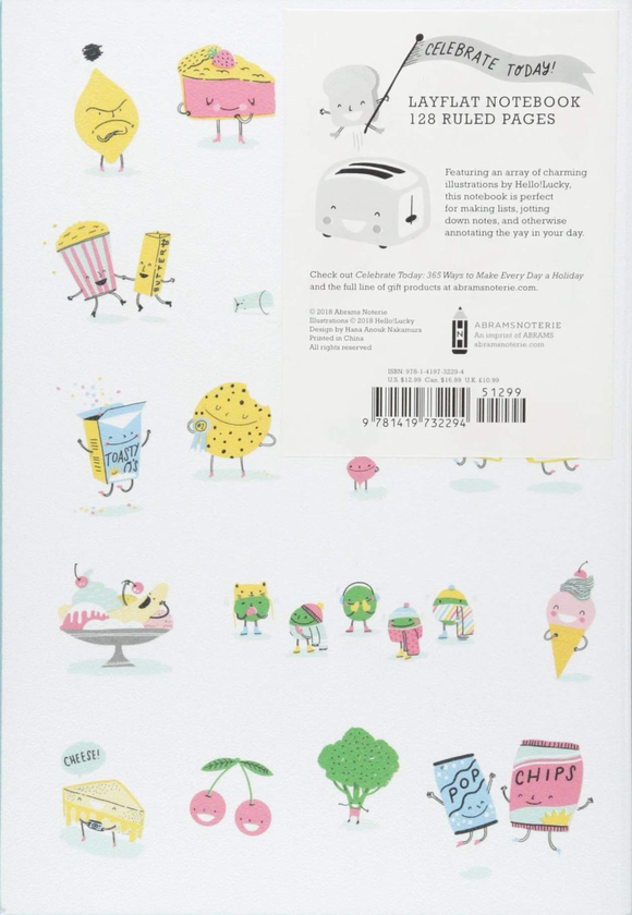 Бумажная книга «Celebrate Today Notebook», автор Джессика Маклиш - фото №1