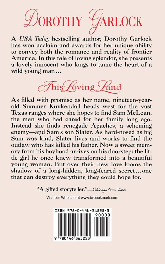 Бумажная книга «This Loving Land», автор Дороти Гарлок - фото №1