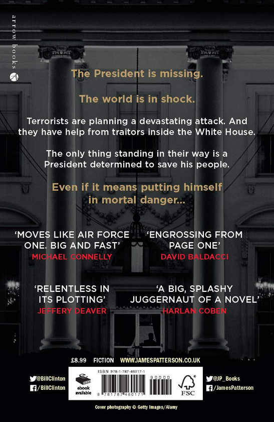 Бумажная книга «The President is Missing», авторов Джеймс Паттерсон, Билл Клинтон - фото №1