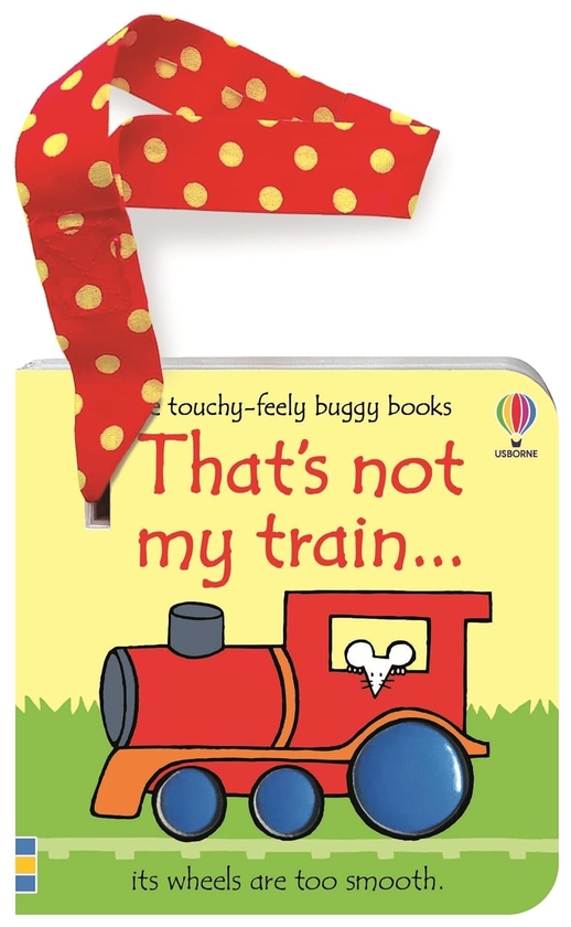 Паперова книга «That's Not My Train Buggy Book», автор Фіона Вотт - фото №1