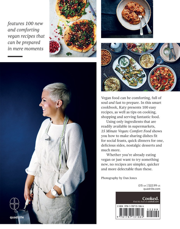 Паперова книга «15 Minute Vegan Comfort Food: Simple & satisfying vegan recipes», автор Кеті Бєсков - фото №1