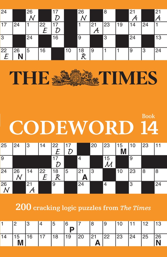 Бумажная книга «The Times Codeword 14. 200 Cracking Logic Puzzles» - фото №1