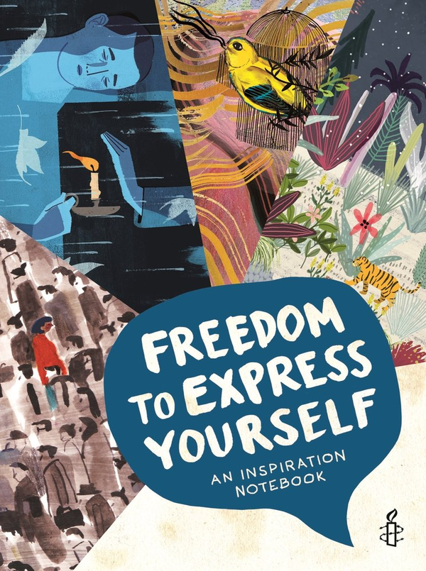 Паперова книга «Freedom to Express Yourself. An Inspirational Notebook» - фото №1