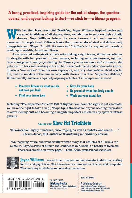 Паперова книга «Shape Up with the Slow Fat Triathlete», автор Джейн Вільямс - фото №1