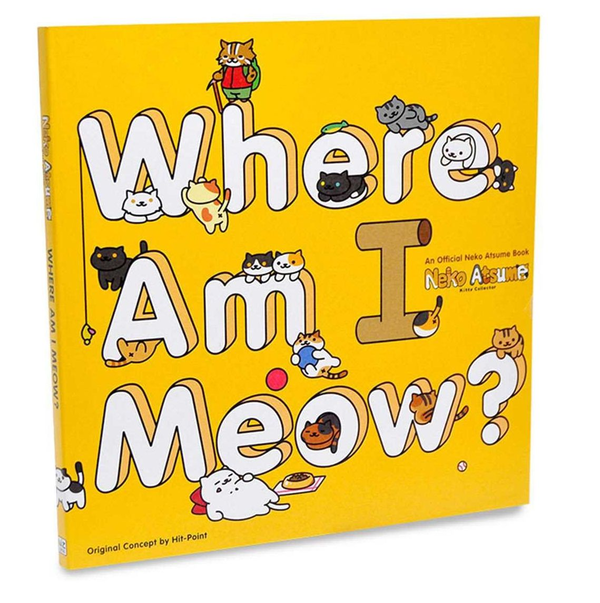 Паперова книга «Neko Atsume Kitty Collector: Where Am I Meow?» - фото №1