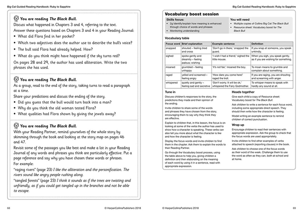 Паперова книга «Guided Reading Handbook Ruby to Sapphire: Complete Teaching and Assessment Support» - фото №1
