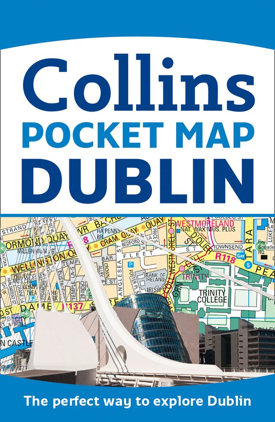 Бумажная книга «Dublin Pocket Map: The perfect way to explore Dublin» - фото №1