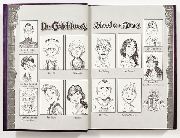 Бумажная книга «Dr. Critchlore's School for Minions. Book 1», автор Шейла Грау - фото №1