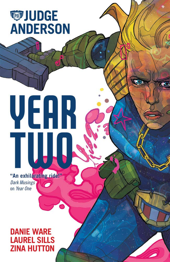 Бумажная книга «Judge Anderson. Year Two», авторов Дэнни Уэр, Лорел Силлз, Зина Гаттон - фото №1