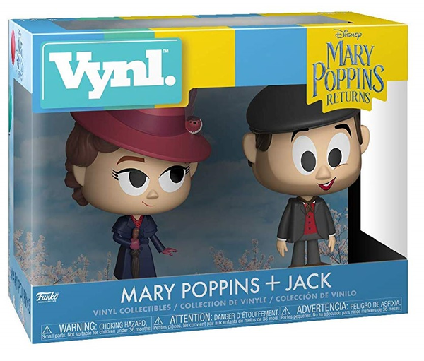  «Коллекционная фигурка Funko Pop! Vynl Мэри Поппинс и Джек (FK34222)», бренда Funko Pop - фото №1