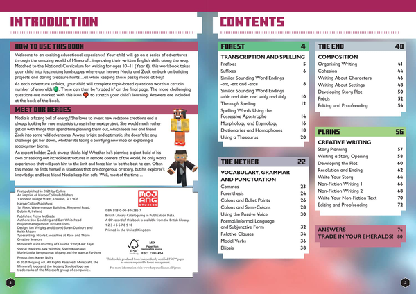 [object Object] «Minecraft English Ages 10-1 : Official Workbook» - фото №2 - мініатюра