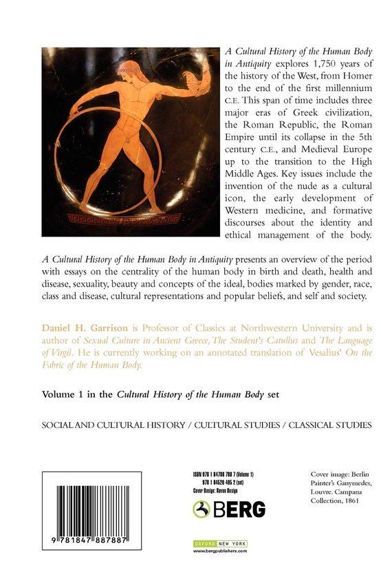 Бумажная книга «A Cultural History of the Human Body in Antiquity» - фото №1