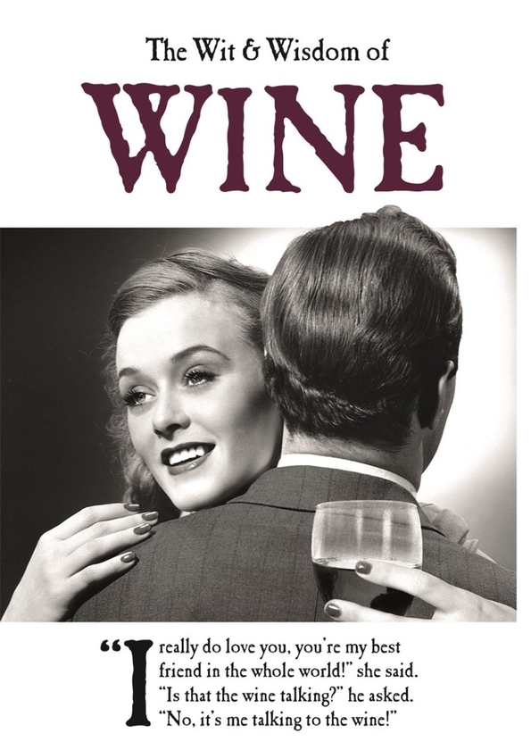 Паперова книга «The Wit and Wisdom of Wine» - фото №1