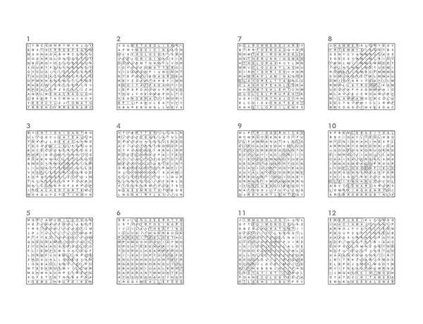 Бумажная книга «Wordsearch Challenge Book 5: 200 Thematic Wordsearches» - фото №1
