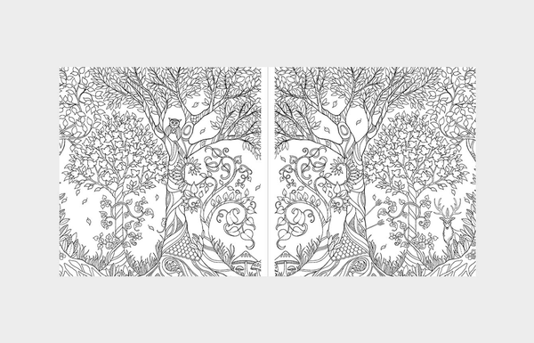Паперова книга «Miniature Enchanted Forest», автор Джоанна Басфорд - фото №1