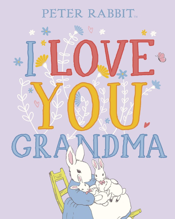 Паперова книга «Peter Rabbit I Love You Grandma», автор Беатріс Поттер - фото №1
