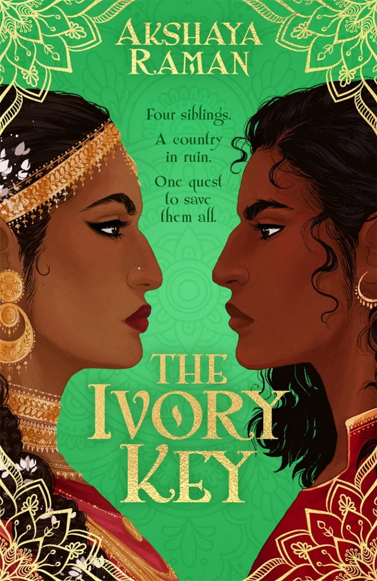 Паперова книга «The Ivory Key», автор Акшая Раман - фото №1