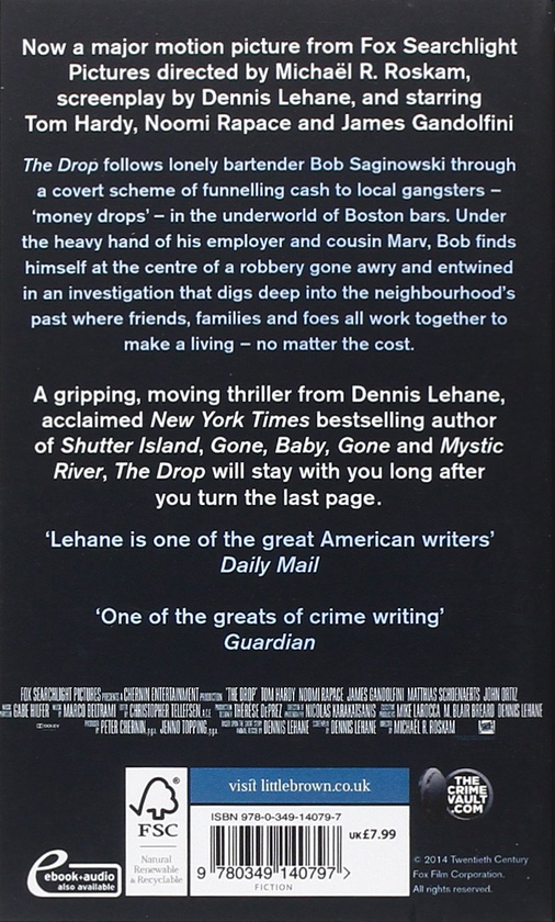 Бумажная книга «The Drop», автор Деннис Лихейн - фото №1